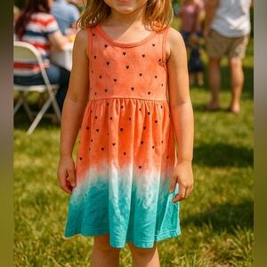 NWT Jumping Beans Watermelon Sundress Sz 5T